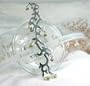 Gorgeous Dazzling Intense Green Peridot Designer Sterling Silver Pendant