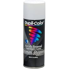 Dupli-Color DA1672 Flat White General Purpose Acrylic Enamel - 12 oz.