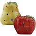 Solar Garden Led Light - Ceramic Apple And Pear