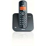 Philips CD1501B/37 DECT Series Dual Expandable Cordless Phones with Digital Answering System