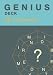 Book Genius Deck Word Puzzles (Genius Decks)