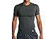 Nike Men's Pro Combat Core SS Compression Training Shirt, Carbon Heather Grey