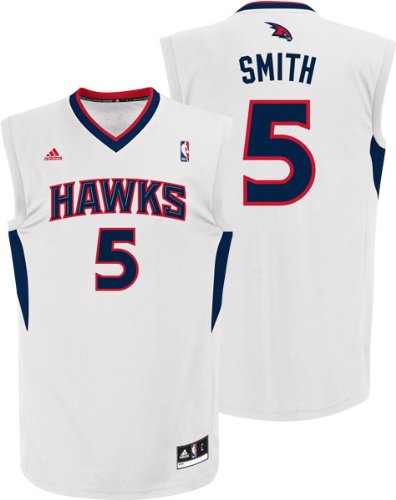 Josh Smith White Adidas NBA Revolution 30 Replica Atlanta Hawks Youth Jersey