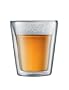 Bodum Canteen Double-Wall Double Old-Fashioned/Tumbler Glasses, Set of 2