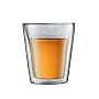 Bodum Canteen Double-Wall Double Old-Fashioned/Tumbler Glasses, Set of 2