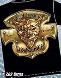 7.62 Designs® - 7.62 DESIGN® USMC DEVIL DOG T-SHIRT-BLACK