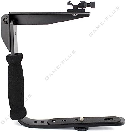 Quick Flip Flash Bracket Grip Camera Flash Arm Holder Stand for Nikon Canon DSLR