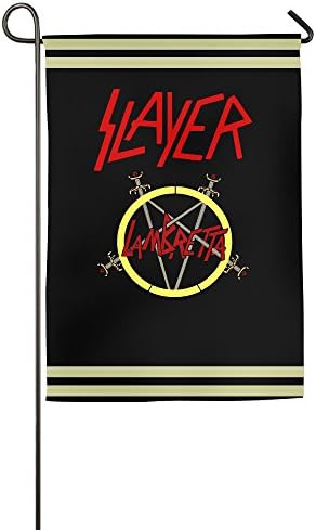 Hotboy19 Slayerband Summer Patio Garden Flag Decor