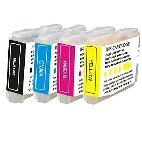 14 Pack. Compatible Cartridges for Brother LC-51. Includes Sophia Global Brand Cartridges for 5ea LC-51 Black + 3ea LC-51 Cyan + 3ea LC-51 Magenta + 3ea LC-51 Yellow.
