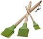 Le Creuset BB0723-71 Amazon.com Exclusive 3-Piece Silicone Brush Set, Kiwi