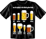 Fun T-Shirt  Bier-Schule !!!  Größen S - XXL