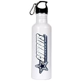 Dallas Cowboys NFL 26oz White Stainless Steel Water Bottle