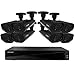 Defender Sentinel Pro 960H 8CH Security DVR with 2TB HDD Including 8 800TVL Surveillance Cameras with 150ft Night Vision,21160