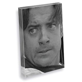 BRENDAN FRASER - Canvas Print (A5 - Signed by the Artist) #js002
