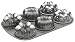 Nordic Ware Platinum Collection Cast Aluminum Garland Bundt Pan