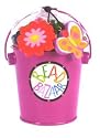 Wooden Jewellery Kit - Lilac Bead Tin