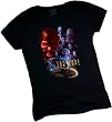 Criminally Epic - Farscape Crop Sleeve Fitted Juniors T-Shirt