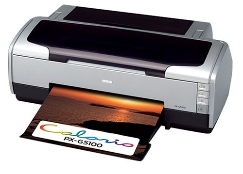 Cover image : EPSON カラリオ PX-G5100 (A3ノビ, 8色顔料インク)