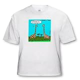 Londons Times Funny Animals Cartoons - Giraffe Hickeys BUSTED - T-Shirts