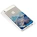 Iphone SE 5 5s Case Heavy Duty TPU Bumper Semi Transparent Back Cover Snowy Mountain