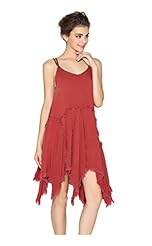 Rayon Sweater Spaghetti Strap Lace Vintage Tunic 