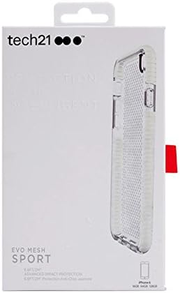 Tech21 Evo Mesh Sport Case for iPhone 6/6s - OEM - Clear/White