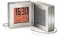 Oregon Scientific-Phillipe Starck Radio Controlled Clock-Barometer, Music Small, Red
