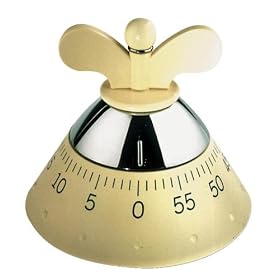 A di Alessi Kitchen Timer Cream (A09 Wi)