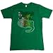 Cream Rainbow Green 60s Rock Band Adult Kelly Green Tee T-Shirt