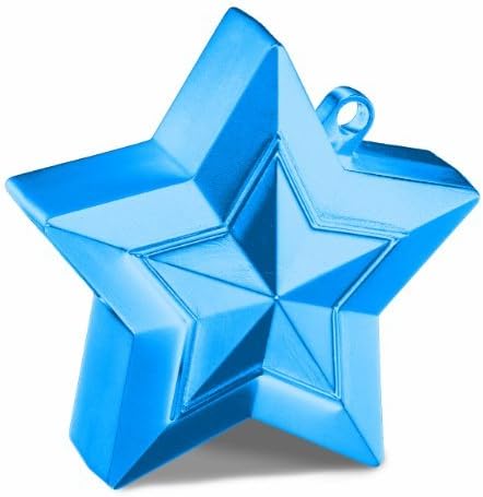 Star Balloon Weights - Sapphire Blue (Sold Singly)