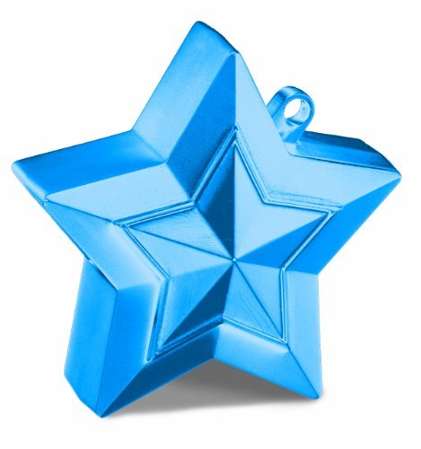 Star Balloon Weights - Sapphire Blue (Sold Singly)