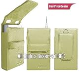 Kroo Soho Green Leather Protective Case for Apple Mini Ipod