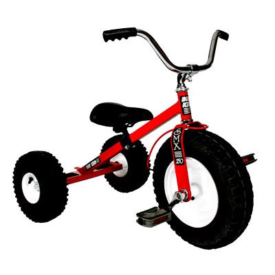 Dirt King Tricycle - Unassembled (Red) On Sale