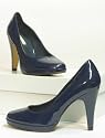Buffalo Lack Pumps blau