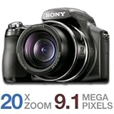 Sony Cybershot DSC-HX1 9.1MP Digital Camera with 20x Optical Zoom with Super Steady Shot Image Stabilization and 3.0 Inch LCD