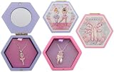 Ballerina Necklace in Hinged Wood Gift Box (sold individually)