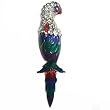 Macaw Parrot Crystal Pin