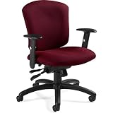 GLOBAL SUPRA X MEDIUM BACK MULTI-TILTER CHAIR with height adjustable arms (SC)
