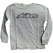 Alpinestars Blaze Youth Boys Long-Sleeve Casual Shirt - Gray