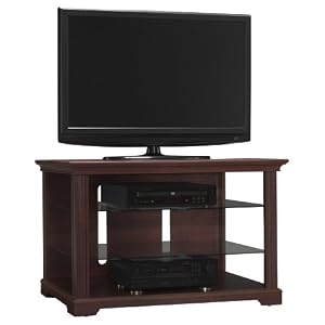 Bush Furniture Myspace Collection, TV Stand, Bing Cherry by