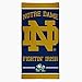NCAA Notre Dame Fighting Irish Fiber Beach Towel, 30 x 60-Inch