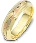 6mm braided wedding band ring (Platinum)