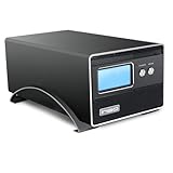 ineo I-NA312N1 3.5 Inch Two Bay NAS LCD Indicator Giga LAN (Black)