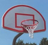 Basketball Goal And 4.5 Inch Post - Aluminum Fan-Nylon Net