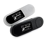 Tuff-Luv Slim&Lite Silicone skin case cover two-pack for Samsung YP-U5 / U5 (black + clear)