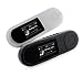 Tuff-Luv Slim&Lite Silicone skin case cover two-pack for Samsung YP-U5 / U5 (black + clear)