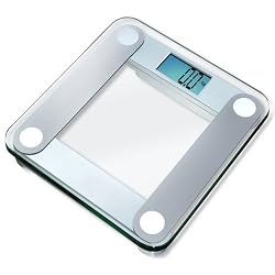 EatSmart™ Precision Digital Bathroom Scale w/ Extra Large Backlit 3.5" Display and "Step-On" Technology