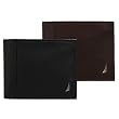 Nautica Mens Leather Passcase Wallet
