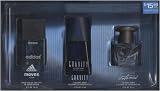 The Collection For Him Cologne Set, .5 FL OZ Adidas Moves For Him Spray Eau De Toilette, .5 FL OZ Gravity Cologne Spray, .5 FL OZ Stetson Untamed Cologne Spray