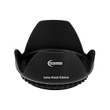 ClearMax 52mm Tulip Flower Hard Screw-in (Screw Mount) Lens Hood for For Ni ....